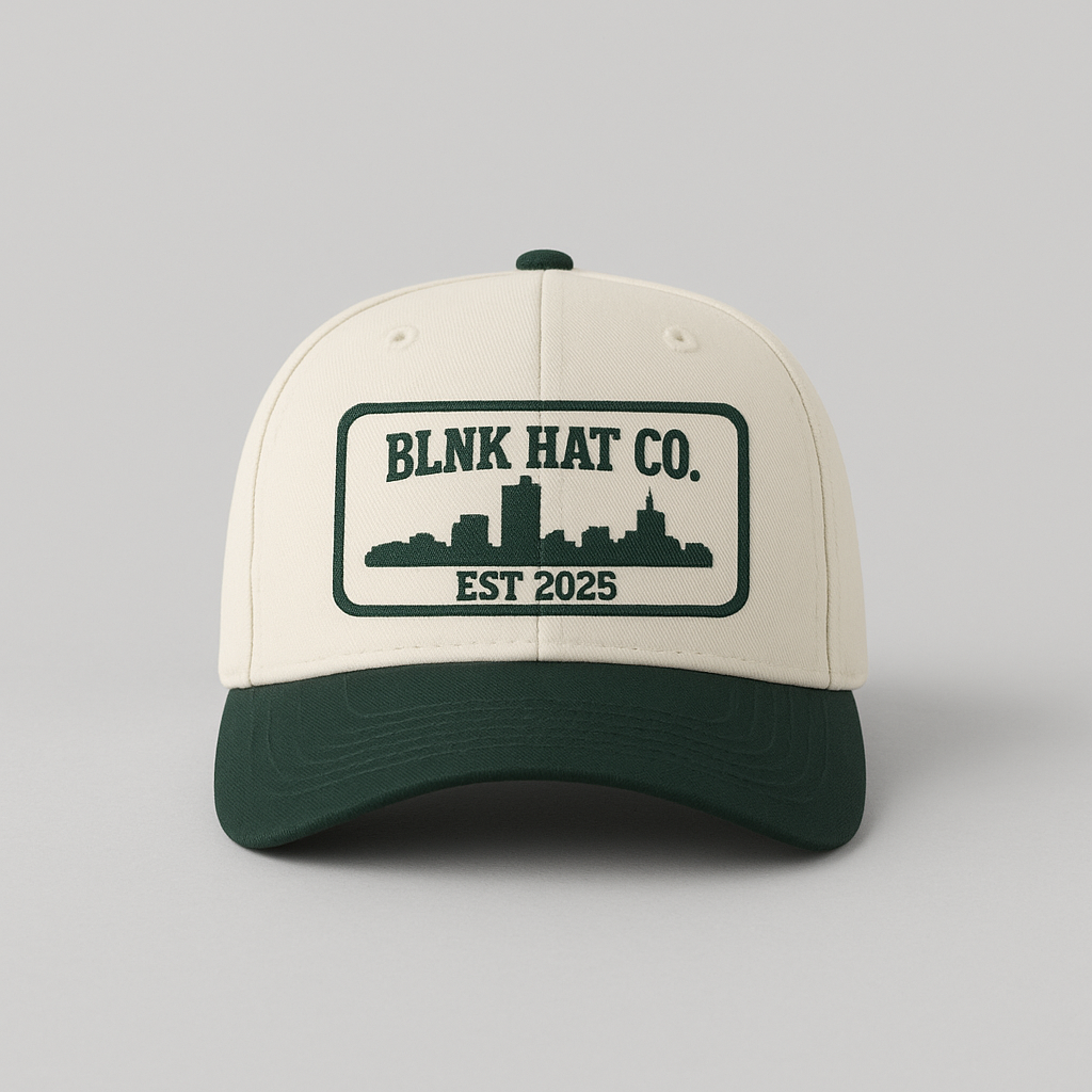 Green Boston Skyline