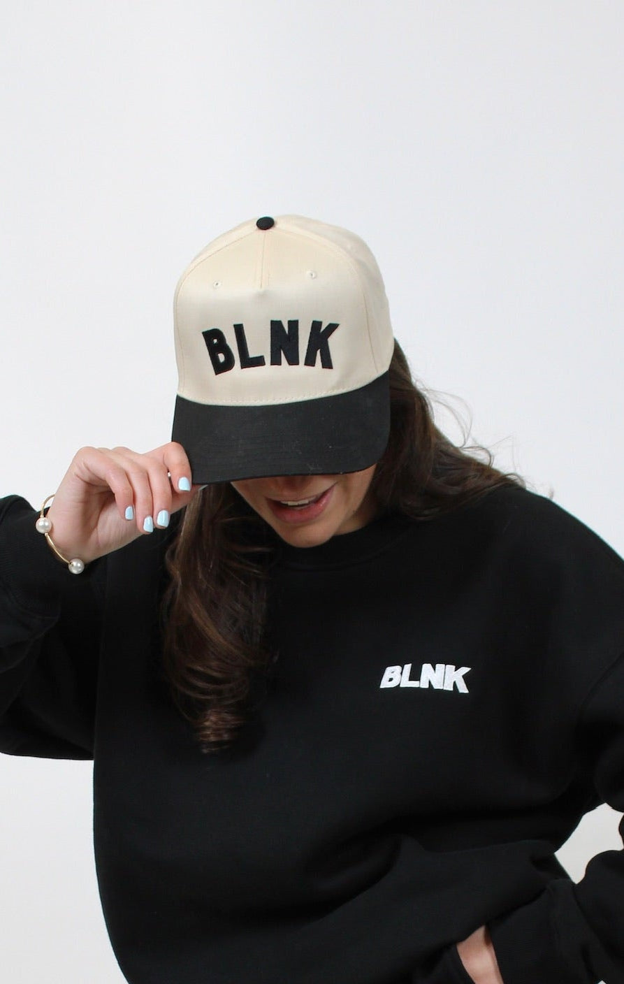 BLNK Oversized Black Sweatpants