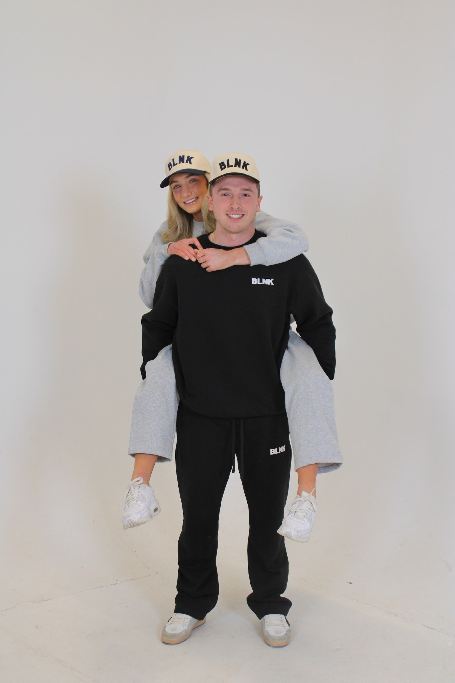 BLNK Black Crew-Neck