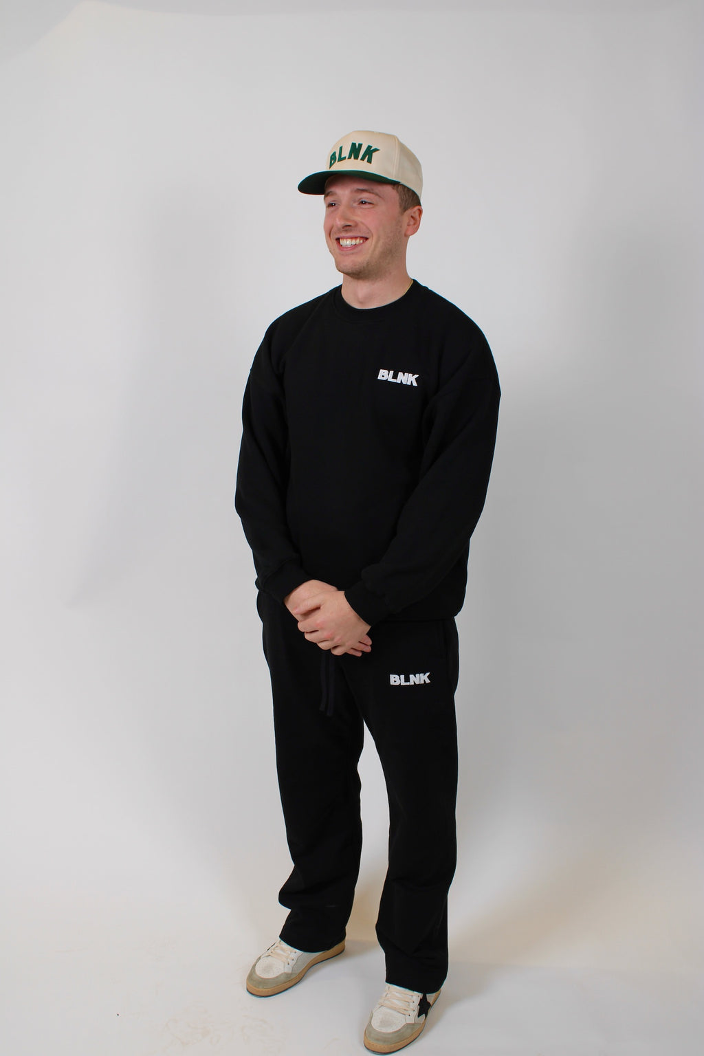 BLNK Oversized Black Sweatpants