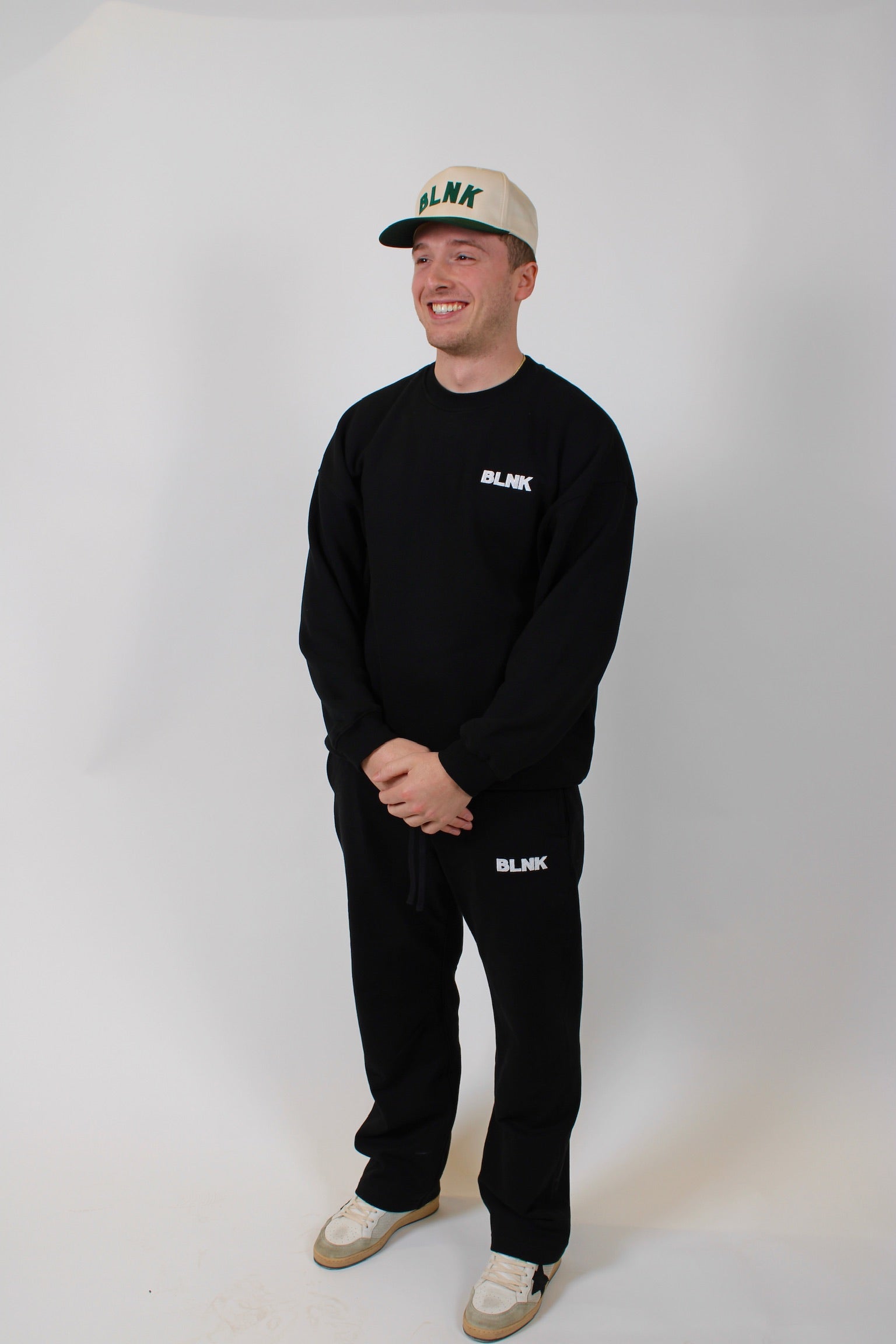 BLNK Oversized Black Sweatpants