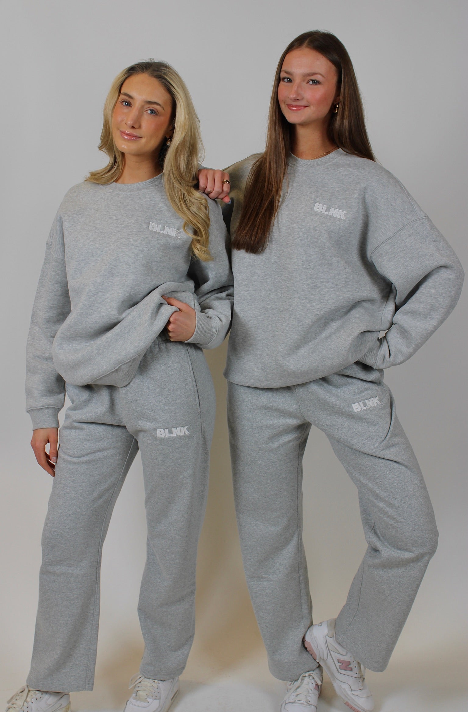 BLNK Oversized Gray Sweatpants